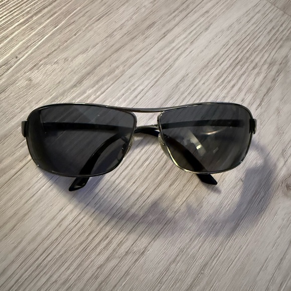 Ray-Ban Black Aviator Prescription Sunglasses